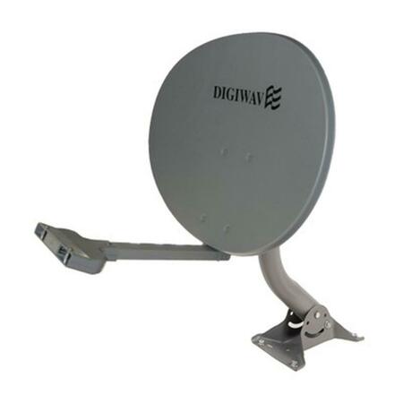 DIGIWAVE 24 In. Elliptical Satellite Dish DWD55TE